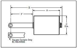 EL Series Belt Mis-Alignment Lever Style YR