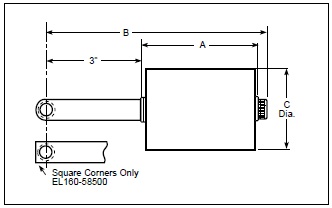 EL Series Belt Mis-Alignment Lever Style YR