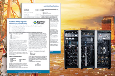 Automatic Voltage Regulator Applications Guide