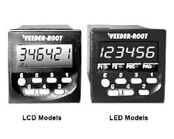 C346 Full-Feature LCD  LED Dual Preset Counter